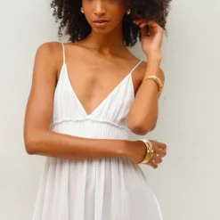 Vanessa Bruno Robe Tethys Blanche 5 Vanessa Bruno Robe Tethys Blanche -Promos Vestinia Magasin 02ed859f2dc163bcbc5c9faa4f60