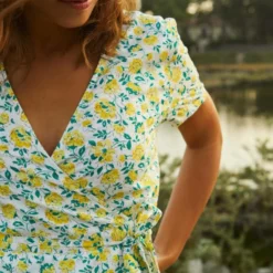 Petite Mendigote Robe Agnès Jaune -Promos Vestinia Magasin 07ab63e97c950475bcd9bfa7a612