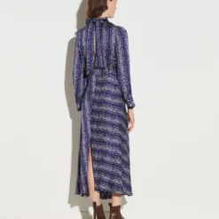 Sandro Robe Angie Satin -Promos Vestinia Magasin 0ba3f266a3127d7823462de2d708