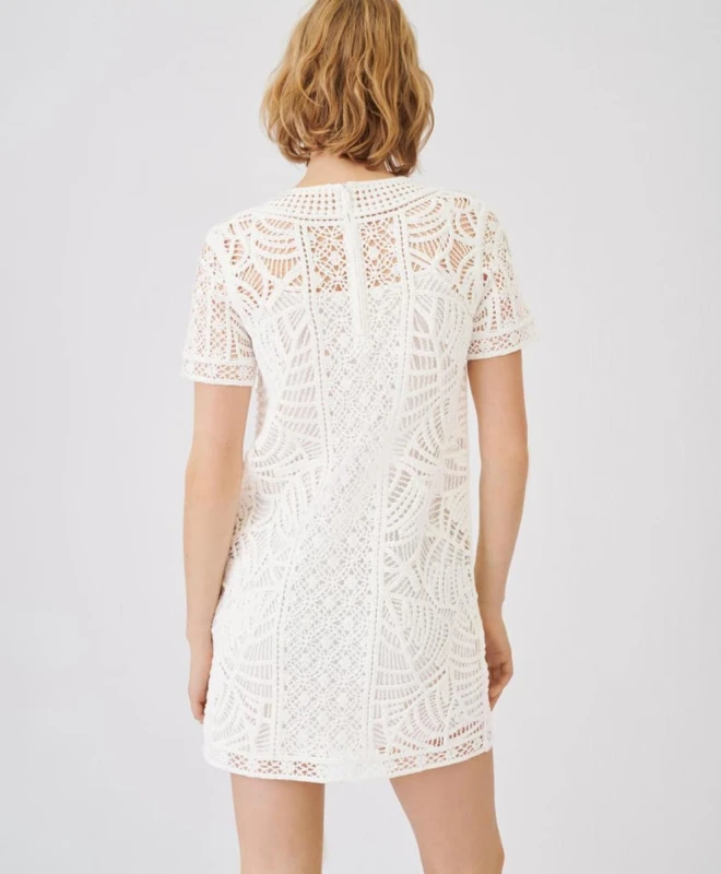 Maje Robe Rossa Écrue 3 Maje Robe Rossa Écrue – Image 3