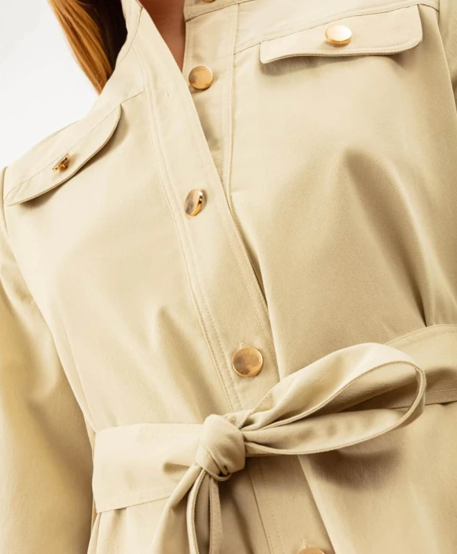 Robe Sakina Beige 3 Robe Sakina Beige – Image 3