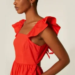 Compania Fantastica Robe Orange Summer -Promos Vestinia Magasin 124485dcf82454ddaff383124a7d