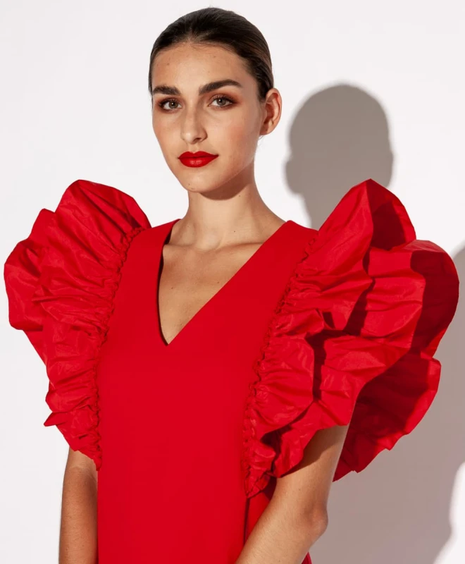 Robe Kelly Rouge 2 Robe Kelly Rouge – Image 2