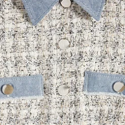 CLAUDIE PIERLOT Robe Ralf Tweed -Promos Vestinia Magasin 1b32152946b34309fe9f0a607a68