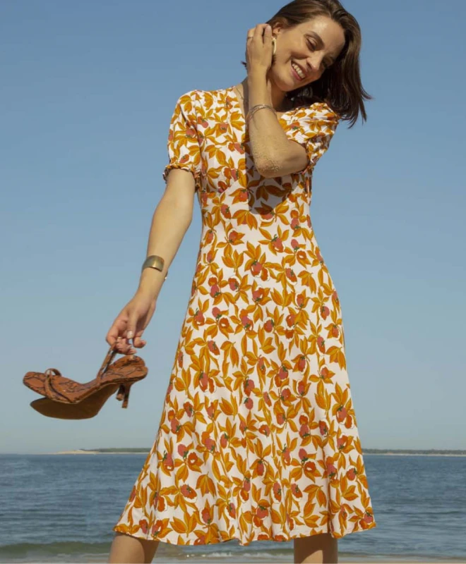 DIANE VON FURSTENBERG Robe Idris Floral 1 DIANE VON FURSTENBERG Robe Idris Floral