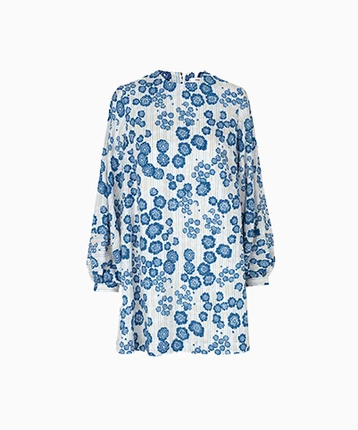 Samsoe Samsoe Robe Aram Bleu 2 Samsoe Samsoe Robe Aram Bleu – Image 2