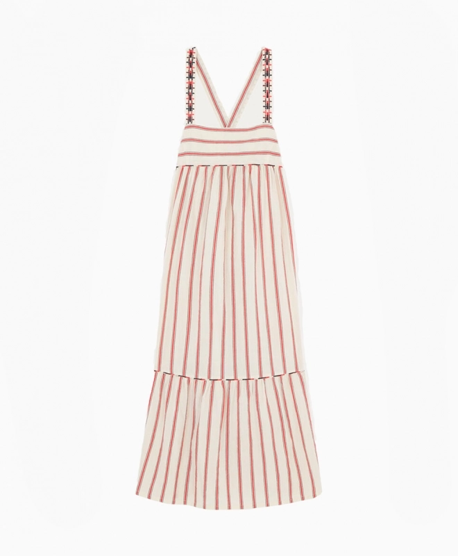 Ba&sh Robe Rafa Ecru 2 Ba&sh Robe Rafa Ecru – Image 2