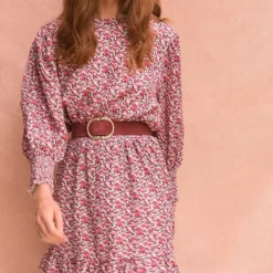 Robe Fleurie Rose