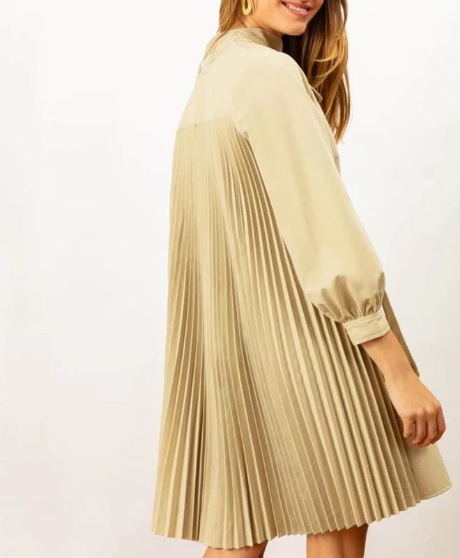 Robe Sakina Beige 2 Robe Sakina Beige – Image 2