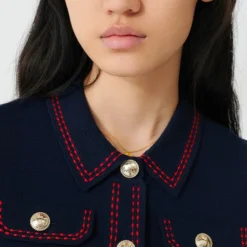 Maje Robe Rosie Bleu -Promos Vestinia Magasin 3651f71b0c5a28b671b59e3f25c7