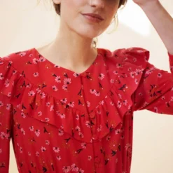 Tara Jarmon Robe Volantée 10 Tara Jarmon Robe Volantée -Promos Vestinia Magasin 376680656f9d557aeab7ee136f95