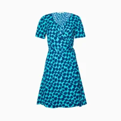 DIANE VON FURSTENBERG Robe Savilla Blue