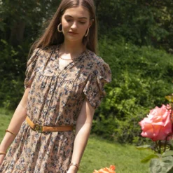 Sandro Robe Callixte -Promos Vestinia Magasin 3839b037040eafec7f2ee9555325