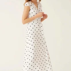 IVY OAK Robe Polka Dot Wrap Dress 10 IVY OAK Robe Polka Dot Wrap Dress -Promos Vestinia Magasin 39a7924373da9d07ab7e06c34808