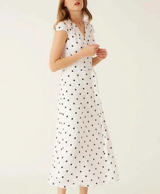 IVY OAK Robe Polka Dot Wrap Dress 5 IVY OAK Robe Polka Dot Wrap Dress â Image 5