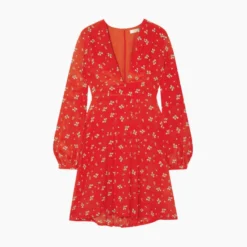 Robe Gemma Red Ditsy Thorn