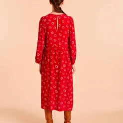 Tara Jarmon Robe Rouge -Promos Vestinia Magasin 3a23a11e5bd5d5e4ec76e2e0fb63