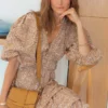 Vanessa Bruno Robe Tellima Camel