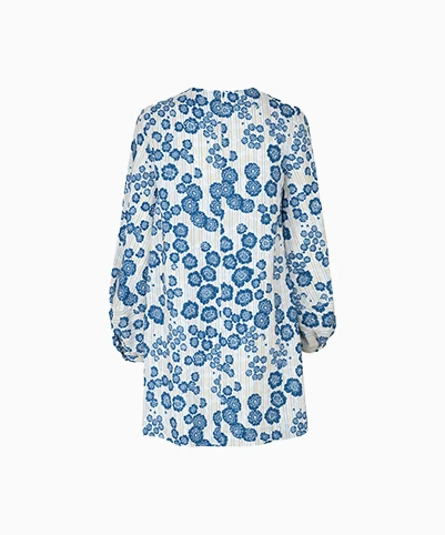 Samsoe Samsoe Robe Aram Bleu 3 Samsoe Samsoe Robe Aram Bleu – Image 3