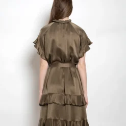 Zimmermann Robe Silk Ruffle -Promos Vestinia Magasin 3fcc813f0116cdb7c41a5a9c5b61