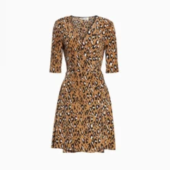 Promos Vestinia Magasin 47 DIANE VON FURSTENBERG Robe Savilla Léopard