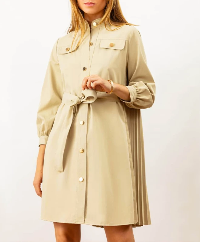 Robe Sakina Beige 1 Robe Sakina Beige