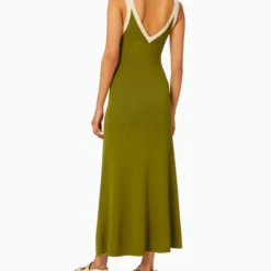 Sandro Robe Two Tone Verte 7 Sandro Robe Two Tone Verte -Promos Vestinia Magasin 460fcc0b928939f76f892d9480ee