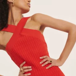 Tara Jarmon Robe Rivage Rouge 7 Tara Jarmon Robe Rivage Rouge -Promos Vestinia Magasin 4747504908be398bd9c600fcb3da