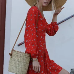 Robe Gemma Red Ditsy Thorn -Promos Vestinia Magasin 49506cdb0c3a59c7c8023215dba6