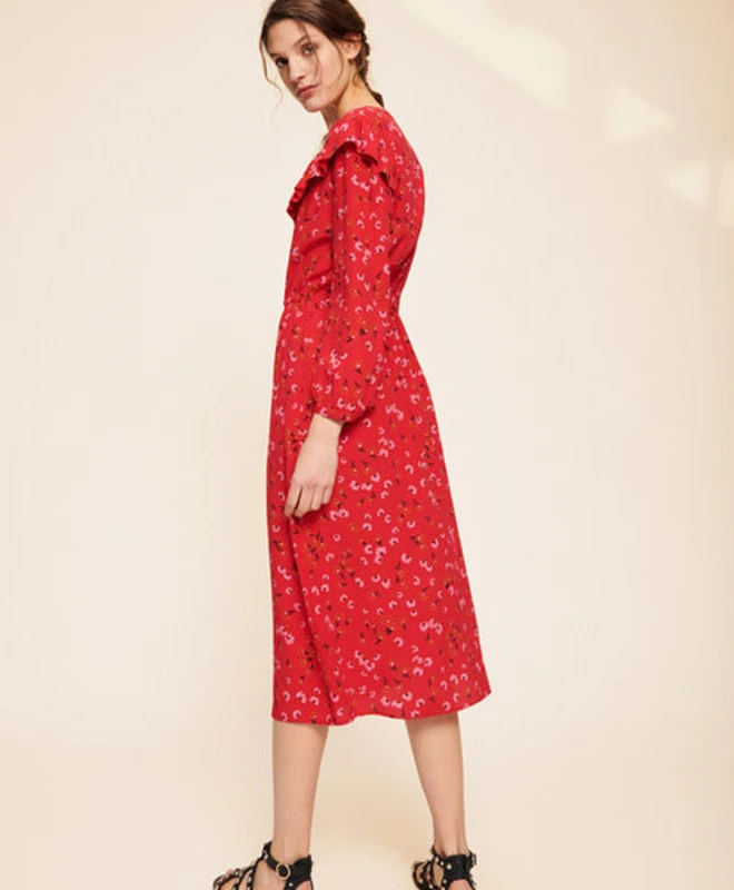 Tara Jarmon Robe Volantée 6 Tara Jarmon Robe Volantée – Image 6