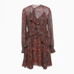 IRO Robe Honess Bordeaux