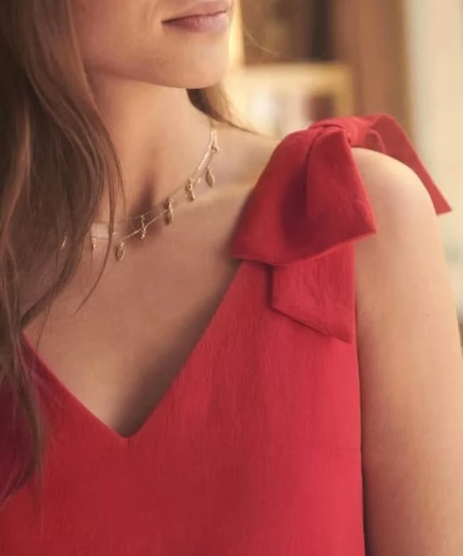 Robe Pauline Framboise 3 Robe Pauline Framboise – Image 3