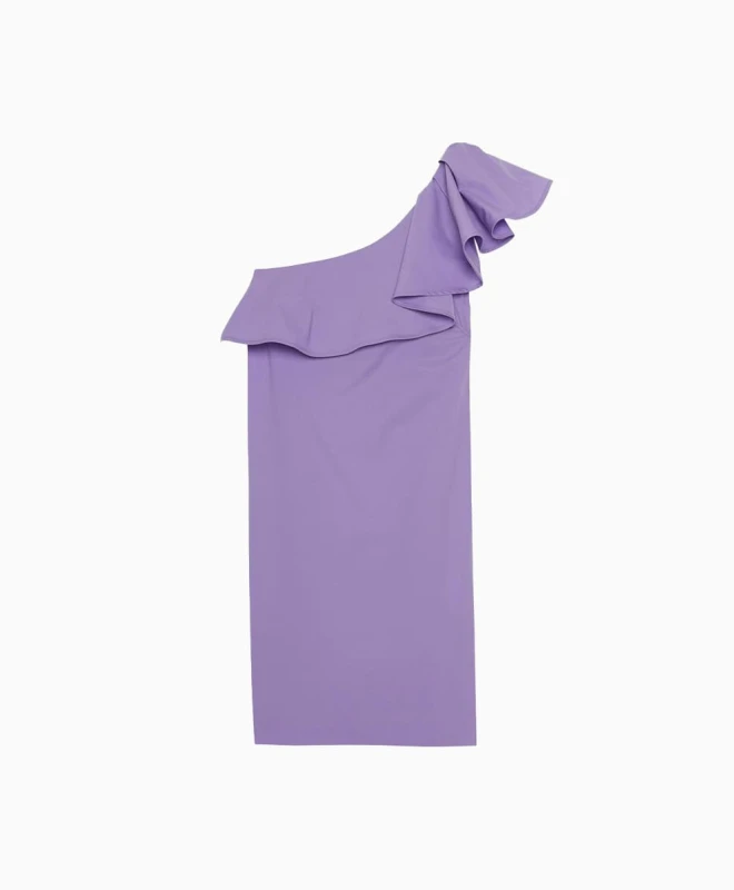 Tara Jarmon Robe Roan Lilas 2 Tara Jarmon Robe Roan Lilas – Image 2