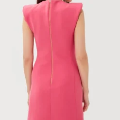 Tara Jarmon Robe Rosine Rose 6 Tara Jarmon Robe Rosine Rose -Promos Vestinia Magasin 5487057411bd13f93af328c8df53