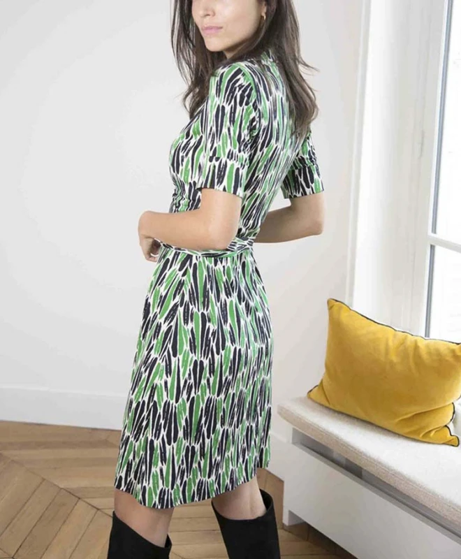 DIANE VON FURSTENBERG Robe Julian Green 3 DIANE VON FURSTENBERG Robe Julian Green – Image 3