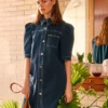 See By Chloé Robe Denim Collared