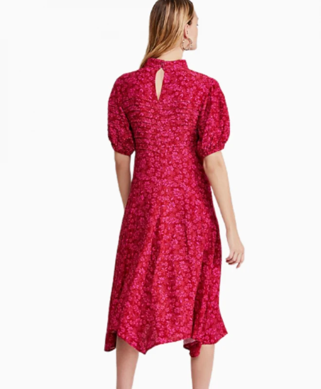 FREE PEOPLE Robe Jessie Rouge 3 FREE PEOPLE Robe Jessie Rouge – Image 3