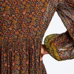 Vanessa Bruno Robe Lievine Florale 9 Vanessa Bruno Robe Lievine Florale -Promos Vestinia Magasin 69547e0498bd7542523f8d7004a8