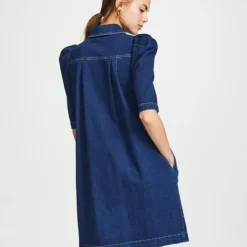 See By Chloé Robe Denim Collared 7 See By Chloé Robe Denim Collared -Promos Vestinia Magasin 6a316519330500ed0e186618b55f