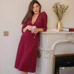 Rouje Robe Gabin Bordeaux -Promos Vestinia Magasin 6b35e389b4303b7a52c45f656961