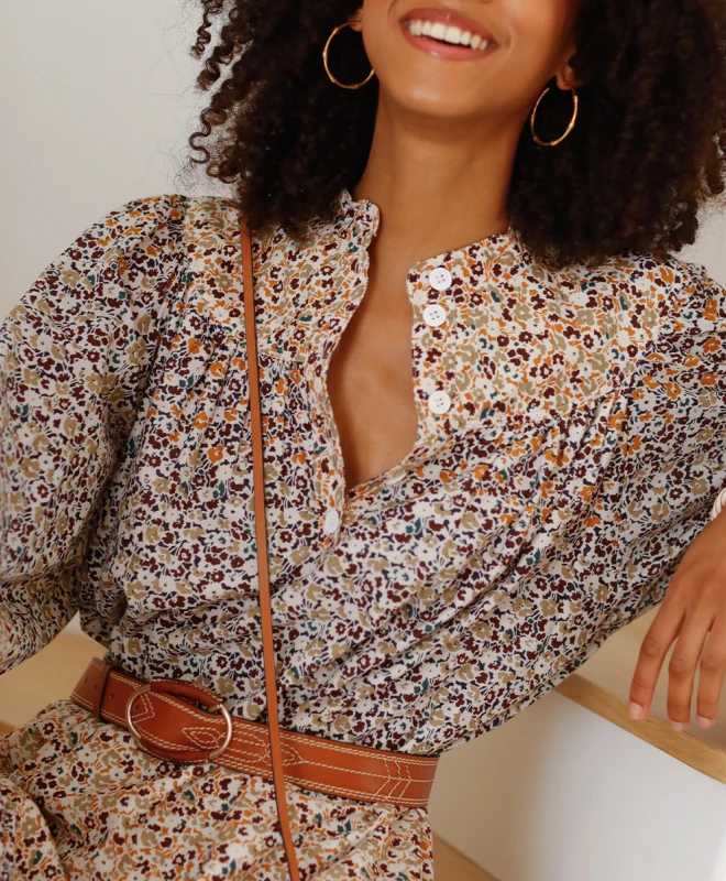 Vanessa Bruno Robe Prissie Floral 3 Vanessa Bruno Robe Prissie Floral – Image 3