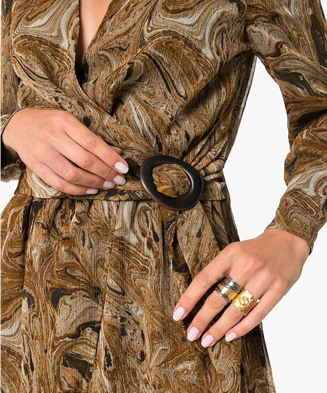 Nanushka Robe Kemper 4 Nanushka Robe Kemper – Image 4