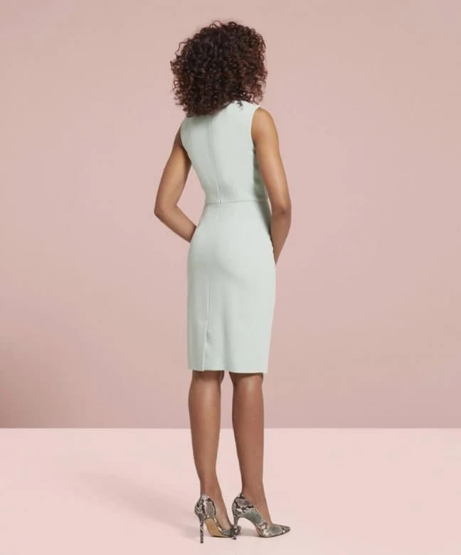 PAULE KA Robe Noeud En Crepe De Satin 3 PAULE KA Robe Noeud En Crepe De Satin – Image 3