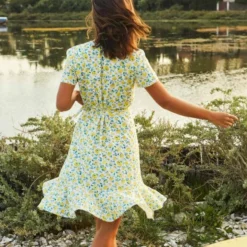 Petite Mendigote Robe Agnès Jaune -Promos Vestinia Magasin 7ebd26cb2285394f90ca6842a0ea