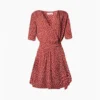 Faithfull The Brand Robe Red Dress