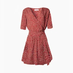 Faithfull The Brand Robe Red Dress