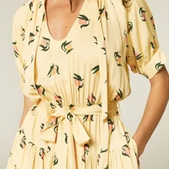 Compania Fantastica Robe Yellow Peach -Promos Vestinia Magasin 837406c9bf04b197097c530042e0