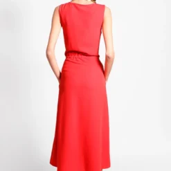 Robe Hot Red Longue -Promos Vestinia Magasin 837b7bf00018c90a3fdb409602eb