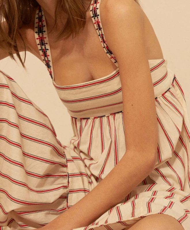 Ba&sh Robe Rafa Ecru 4 Ba&sh Robe Rafa Ecru – Image 4