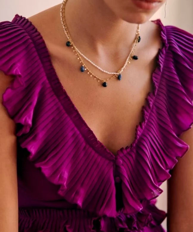 Robe Rachelle Violette 3 Robe Rachelle Violette – Image 3